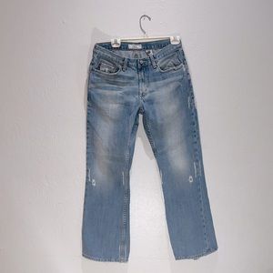 ARMANI EXCHANGE J101 Boot Cut Mens Blue Jean 32x32